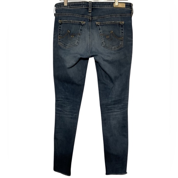 AG Adriano Goldschmied The Legging‎ Ankle Women’s 28R Raw Hem Blue Jeggings - Picture 11 of 12